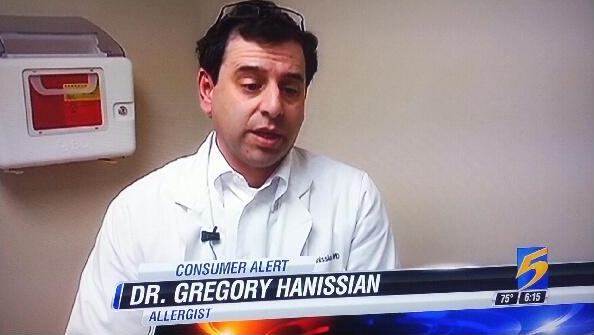 Dr Hanissian on TV
